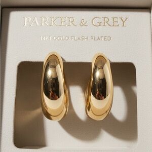 14KT Gold Flash Plated Earrings